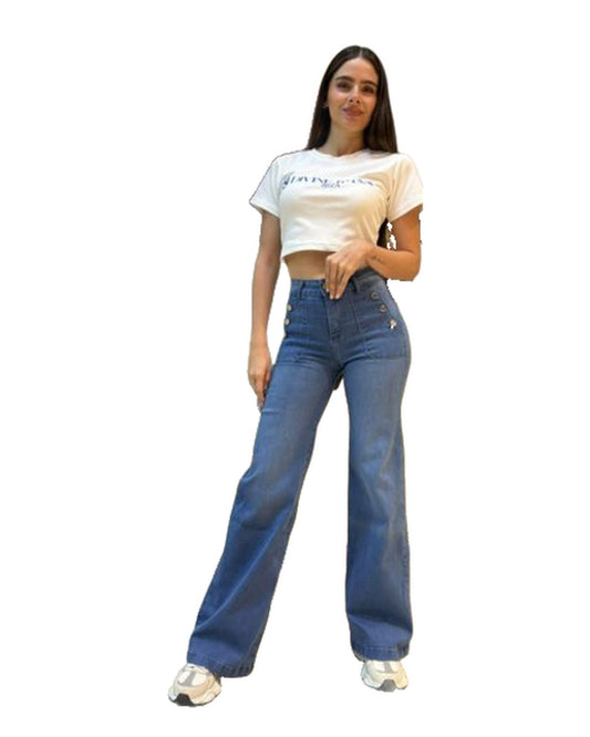 Loreta Palazzo Light Blue