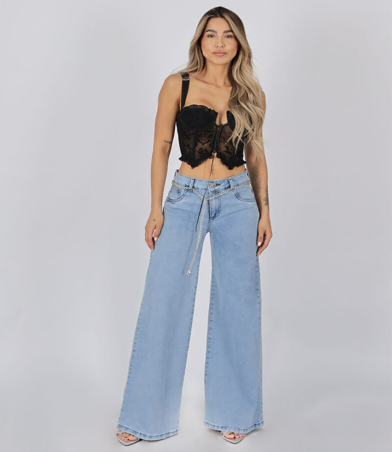 Korea Light blue  c/cadena